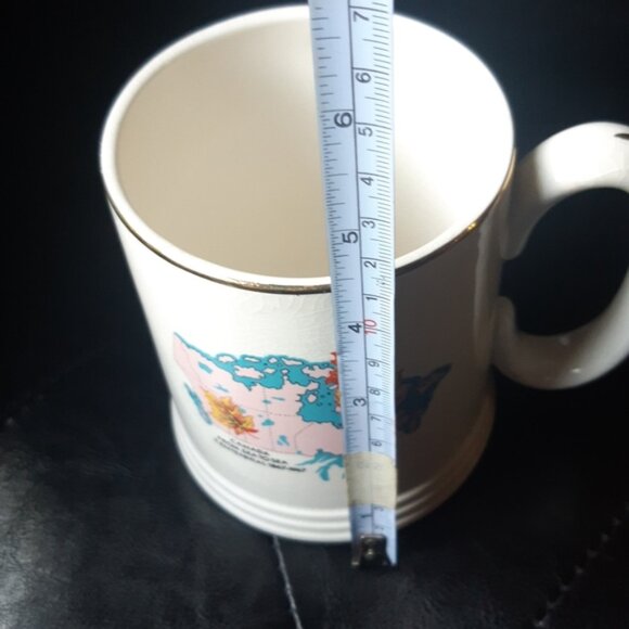 Lord Nelson Pottery England Coffee Mug Canada From Sea to Sea Centennial - Picture 7 of 7